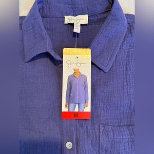 Jessica Simpson Button-Front Shirt